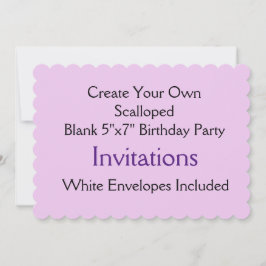 Invitaciones a la fiesta de cumpleaños de forma de