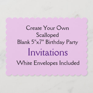 Invitaciones a la fiesta de cumpleaños de forma de