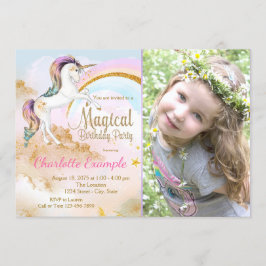 Invitaciones a la fiesta de cumpleaños de fotos de