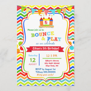 Invitaciones a la fiesta de cumpleaños de la casa 
