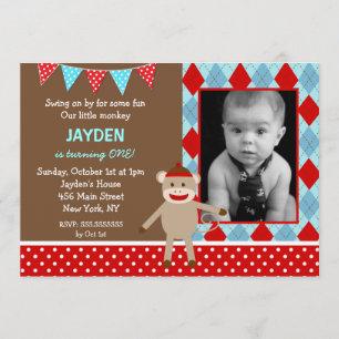 Invitaciones a la fiesta de cumpleaños de la foto 