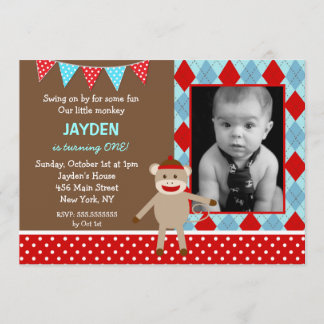 Invitaciones a la fiesta de cumpleaños de la foto