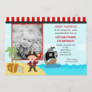 Invitaciones a la fiesta de cumpleaños de la foto 
