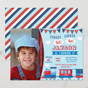 Invitaciones a la fiesta de cumpleaños de la foto 