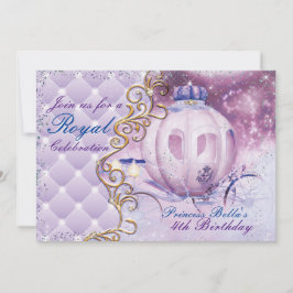 Invitaciones a la fiesta de cumpleaños de la princ