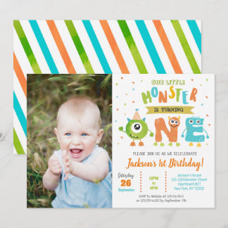 Invitaciones a la fiesta de cumpleaños de Little M