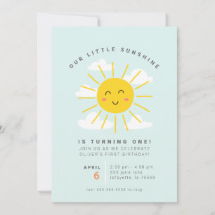Invitaciones a la fiesta de cumpleaños de Little S
