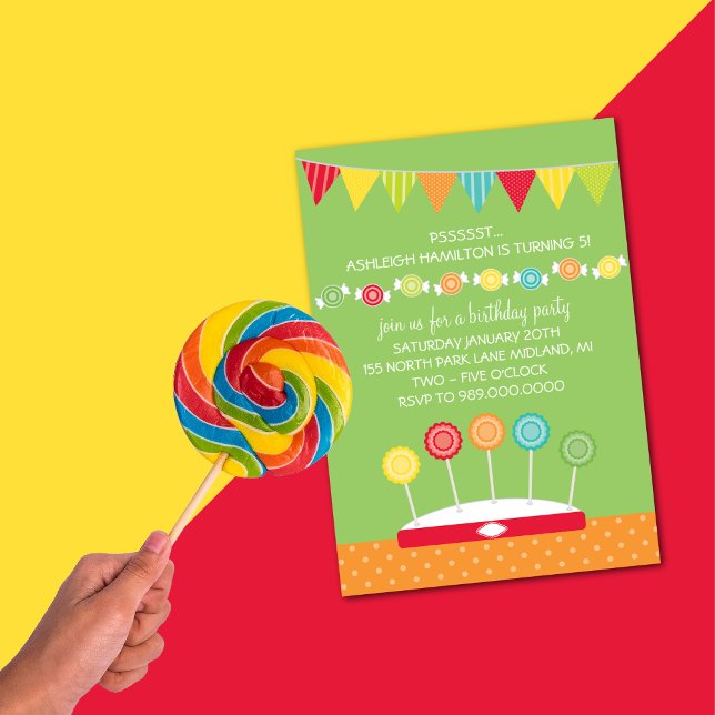 Invitaciones a la fiesta de cumpleaños de los niño (Subido por el creador)
