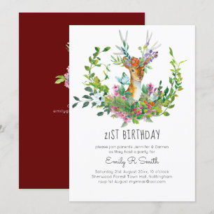 Invitaciones a la fiesta de cumpleaños de los vena