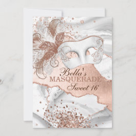 Invitaciones a la fiesta de cumpleaños de mascarad