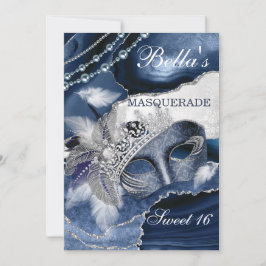 Invitaciones a la fiesta de cumpleaños de mascarad