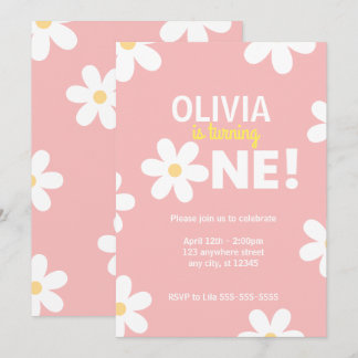 Invitaciones a la fiesta de cumpleaños de Retro Da