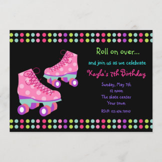 Invitaciones a la fiesta de cumpleaños de Roller S