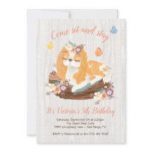 Invitaciones a la fiesta de cumpleaños de Sweet Pu