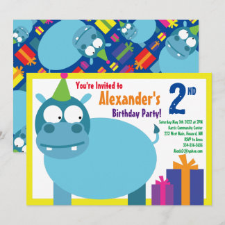 Invitaciones a la fiesta de cumpleaños de un anima