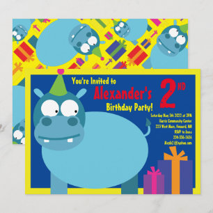 Invitaciones a la fiesta de cumpleaños de un anima