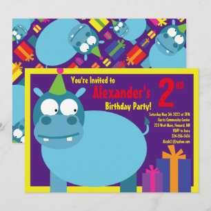 Invitaciones a la fiesta de cumpleaños de un anima
