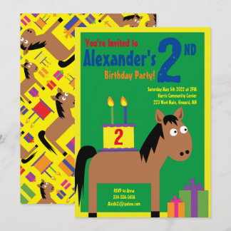 Invitaciones a la fiesta de cumpleaños de un chico