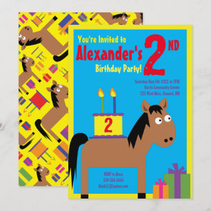 Invitaciones a la fiesta de cumpleaños de un chico