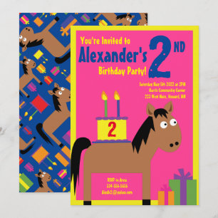 Invitaciones a la fiesta de cumpleaños de un chico