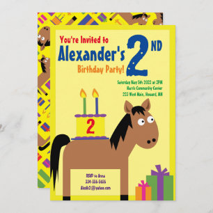 Invitaciones a la fiesta de cumpleaños de un chico
