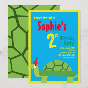 Invitaciones a la fiesta de cumpleaños de un niño 