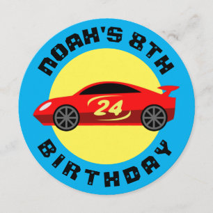 Invitaciones a la fiesta de cumpleaños de un niño