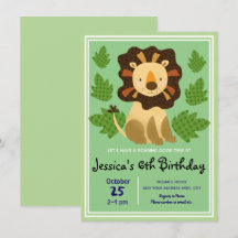 Invitaciones a la fiesta de cumpleaños de un peque