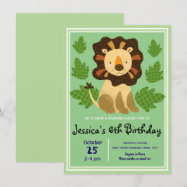 Invitaciones a la fiesta de cumpleaños de un peque