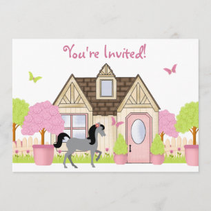 Invitaciones a la fiesta de cumpleaños del caballo