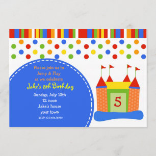 Invitaciones a la fiesta de cumpleaños del Castill