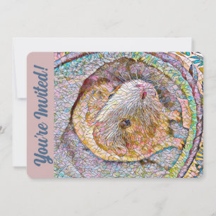 Invitaciones a la fiesta de cumpleaños del cerdo d