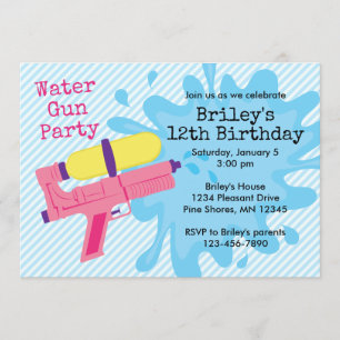 Invitaciones a la fiesta de cumpleaños del Chica d