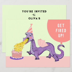 Invitaciones a la fiesta de cumpleaños del chica D