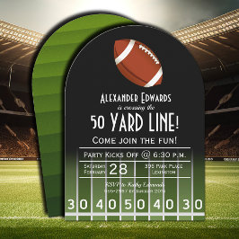 Invitaciones a la fiesta de cumpleaños del fútbol 