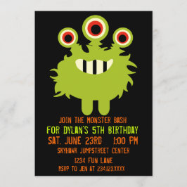Invitaciones a la fiesta de cumpleaños del Naranja