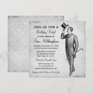 Invitaciones a la fiesta de cumpleaños del padre