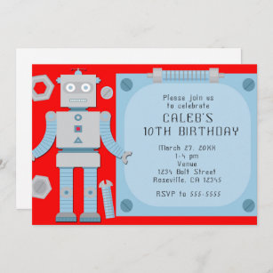 Invitaciones a la fiesta de cumpleaños del Persona