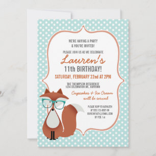 Invitaciones a la fiesta de cumpleaños del Persona