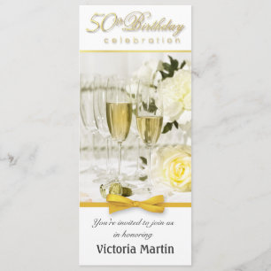 Invitaciones a la fiesta de cumpleaños número 50 -