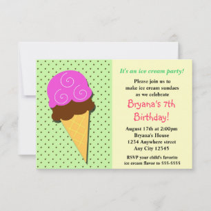 Invitaciones a la fiesta de cumpleaños social de M