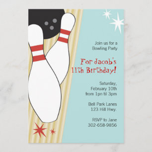 Invitaciones a la fiesta de cumpleaños temática