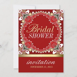 Invitaciones a la fiesta de ducha de novias de Bat