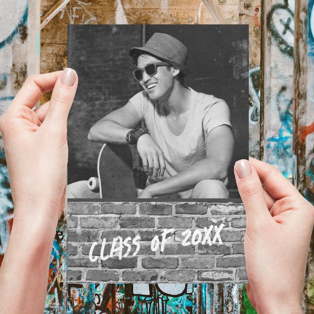 Invitaciones a la fiesta de graduación [Blanco] (Subido por el creador)