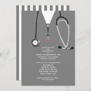 Invitaciones a la fiesta de graduación de la Escue