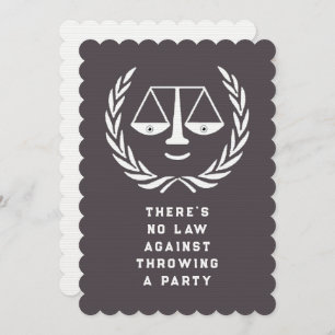 Invitaciones a la fiesta de graduación de la Facul