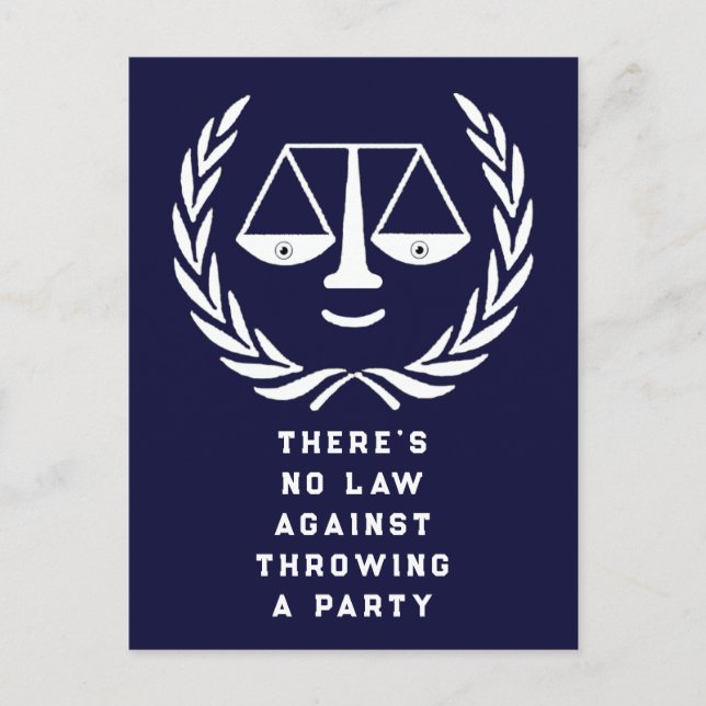 Invitaciones a la fiesta de graduación de la Facul (Anverso)