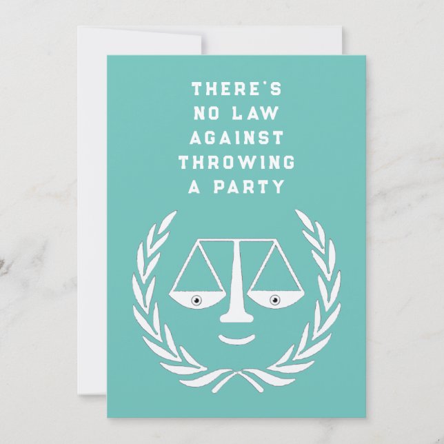 Invitaciones a la fiesta de graduación de la Facul (Anverso)