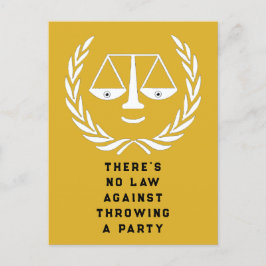 Invitaciones a la fiesta de graduación de la Facul