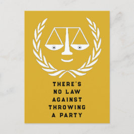 Invitaciones a la fiesta de graduación de la Facul